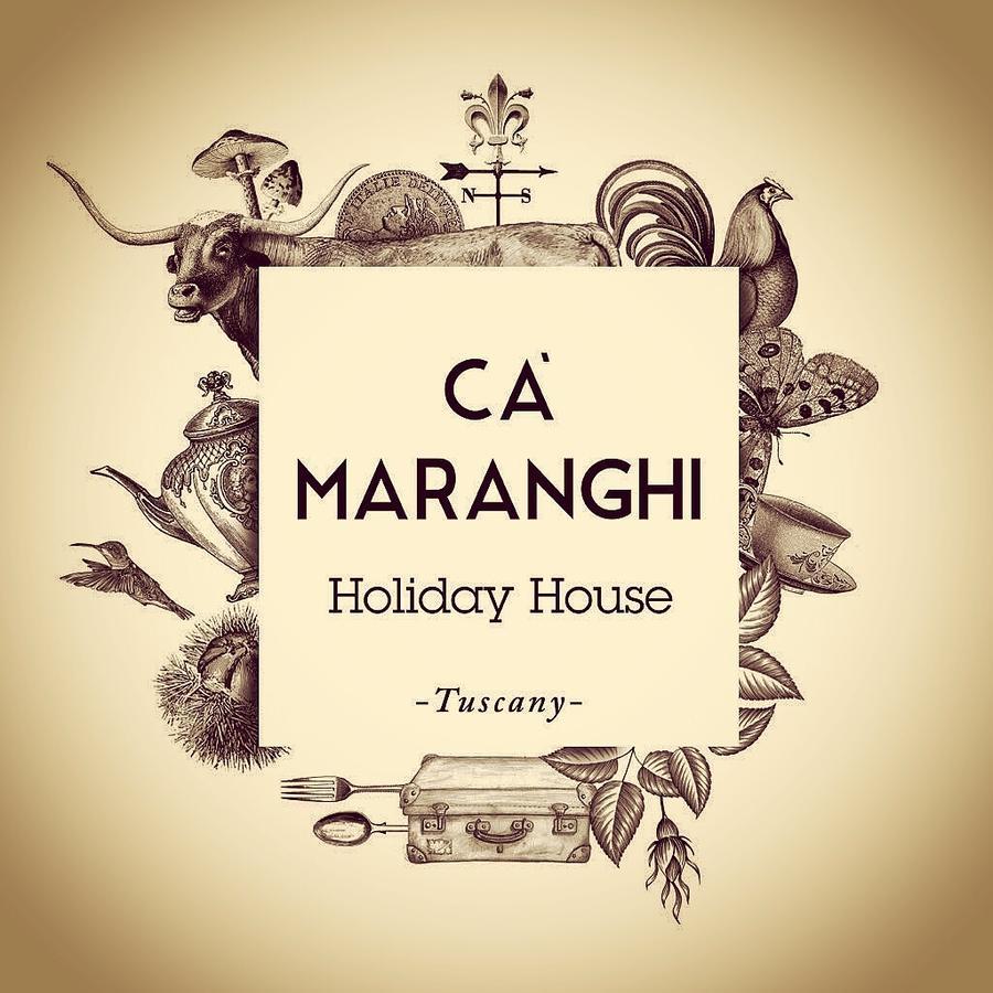 Ca' Maranghi Holiday House Palazzuolo sul Senio Kültér fotó